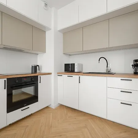 Apartment Stylowy W Odcieniach Bezu Balkon & Parking By Renters