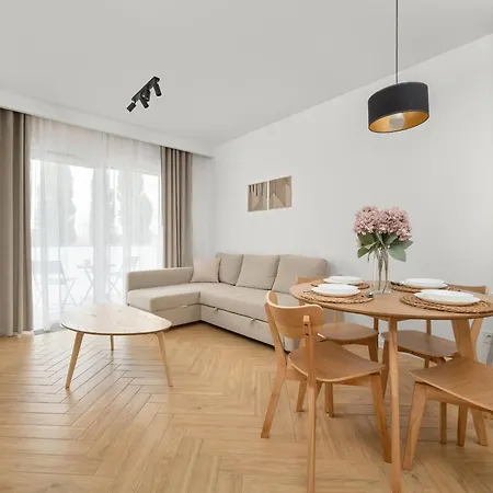 Stylowy W Odcieniach Bezu Balkon & Parking By Renters Wroclaw